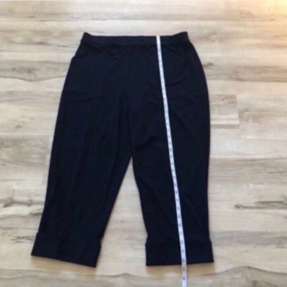 Joseph Ribkoff Blue Joggers - Picture 7 of 10
